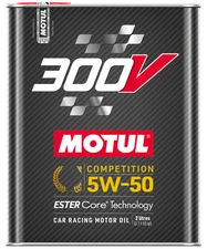 Motul 110859 300V Competition 5W‑50 Fully Synthetic Racing Engine Oil 2L