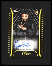 2018 Montez Ford Auto Topps WWE NXT Silver /25 #A-MF