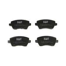 1x ORIGINAL® HART Bremsbelagsatz, Scheibenbremse Vorne für Renault CLIO IV