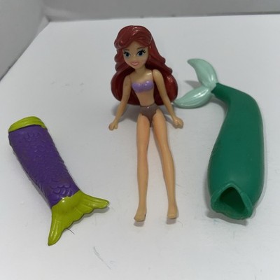 Vntg Polly Pocket Little Mermaid Ariel with 2  tails 