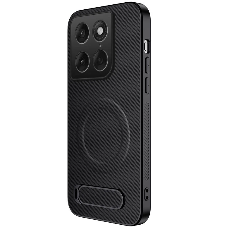 For Motorola Signature Edge70 Pro 60 Fusion Carbon Fiber Skin Magnetic StandCase - Picture 11 of 15