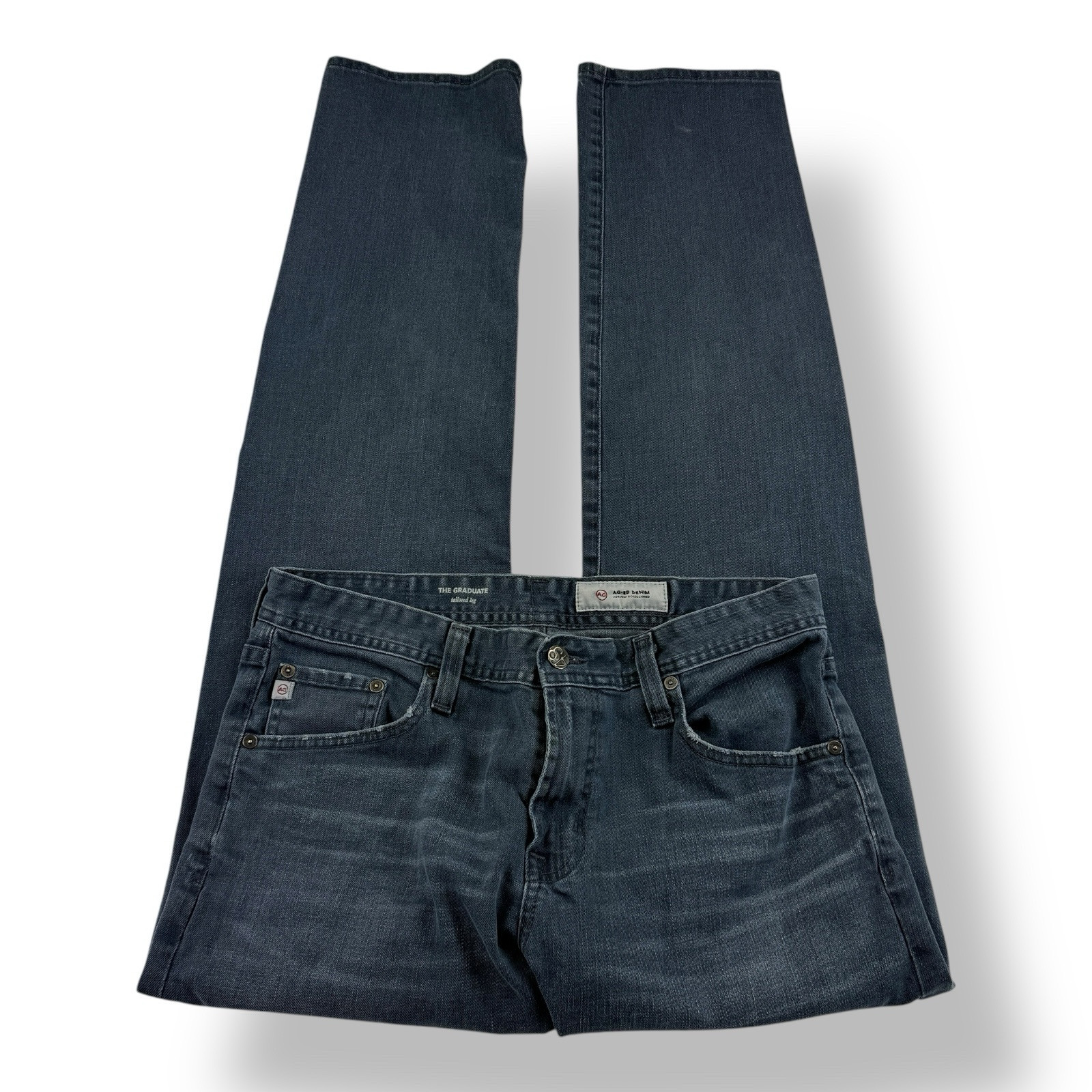 AG Adriano Goldschmied The Graduate Tailored Leg 5 Pocket Jeans Blue Men's 31x33