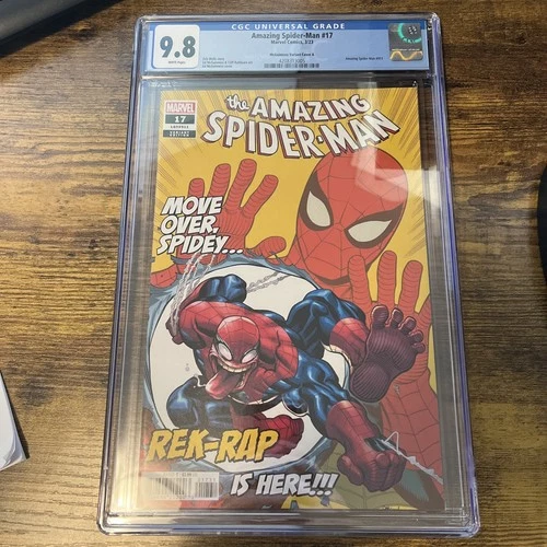 Amazing Spider-Man #17  1:25 Variant 1st App Rek-Rap CGC 9.8 Key Marvel