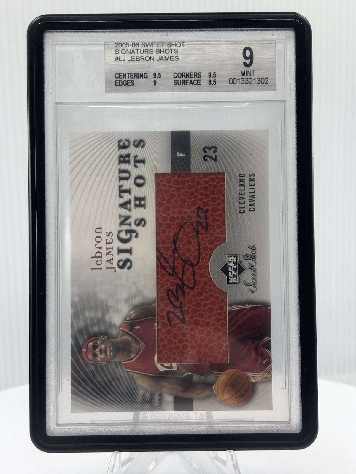 2005 Upper Deck Sweet Shots LeBron James Signature Shots Autograph PSA BGS Auto 