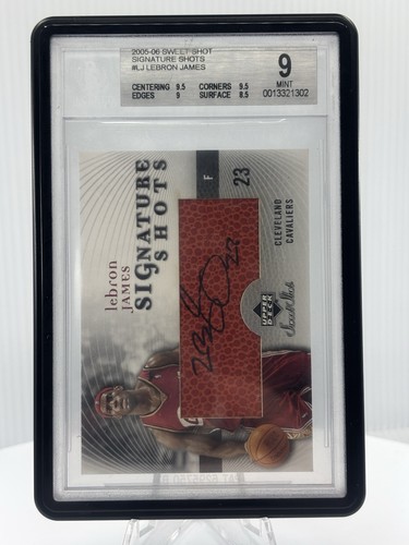 2005 Upper Deck Sweet Shots LeBron James Signature Shots Autograph PSA BGS Auto 