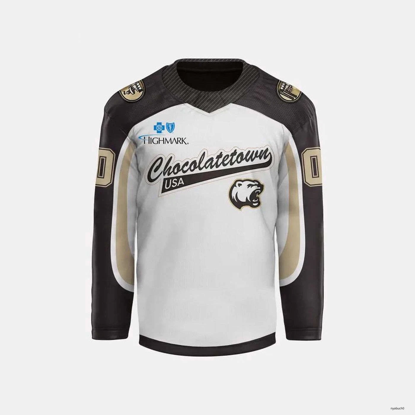 Personalized Hershey Bears Chocolatetown 2025 Men's Hockey Jersey