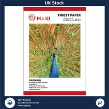 Glossy Photo Paper A4 230gsm for Inkjet Printers 100 Sheets