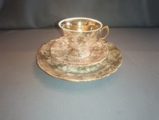 Sammeltasse Walbrzych Made in Poland innen Vergoldet