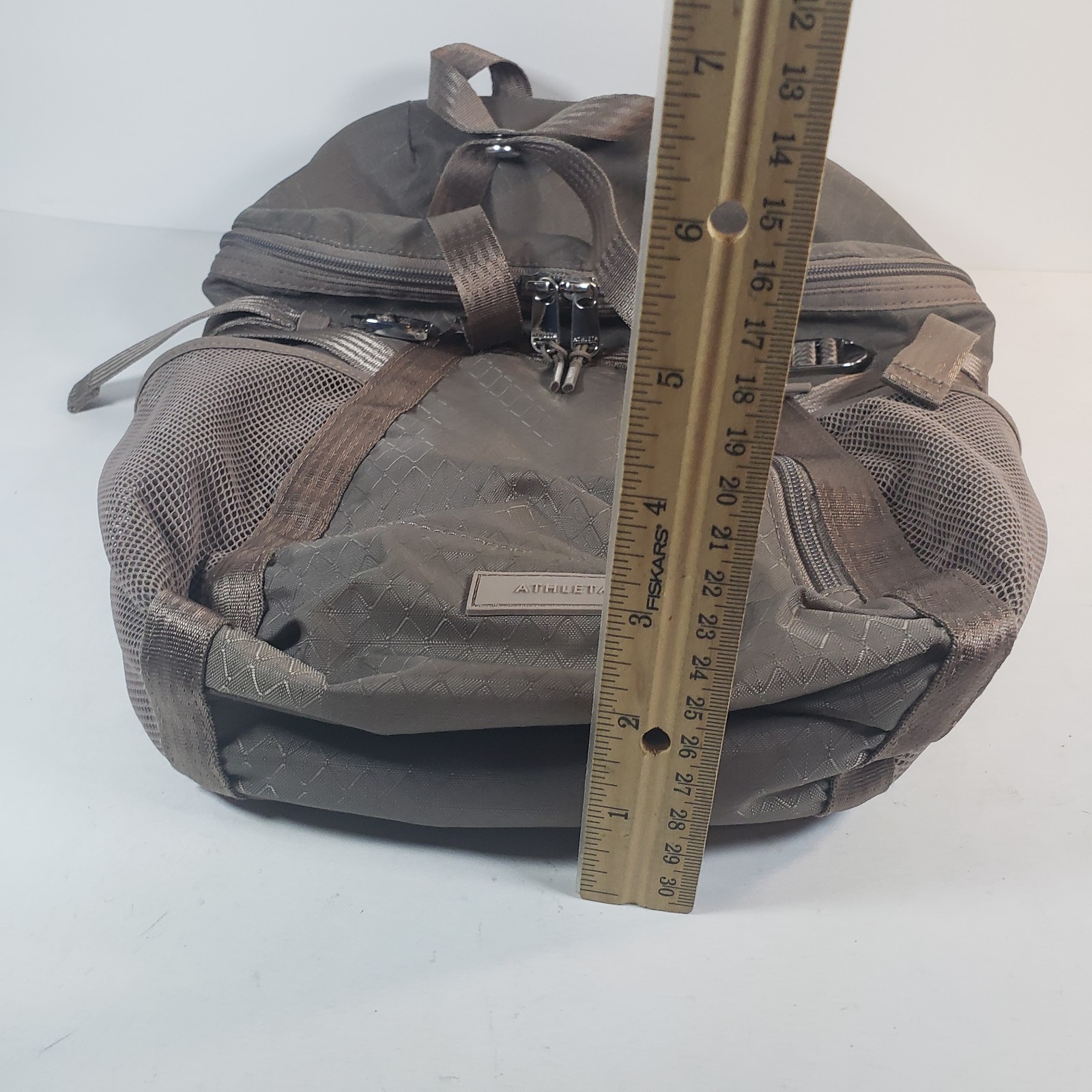 ATHLETA Excursion Backpack Pyrite Color Nylon - image 5