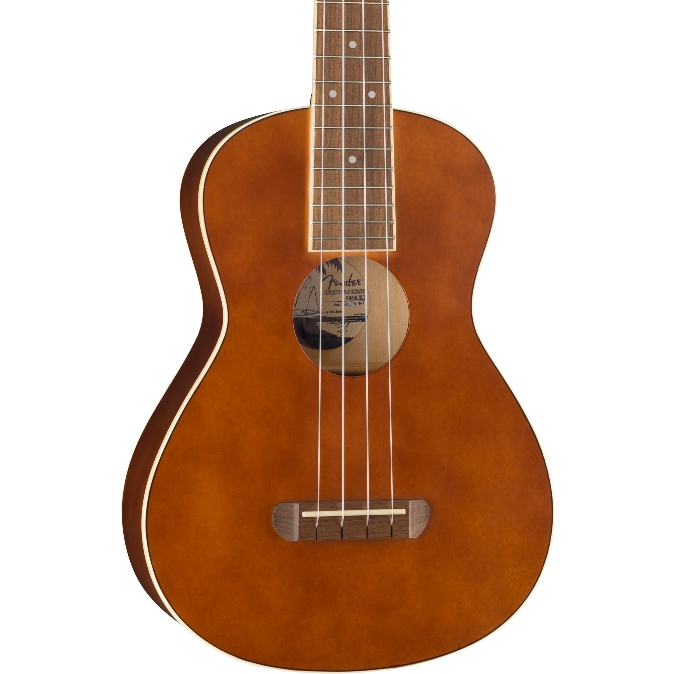 Тенор-гавайская гитара Fender Avalon из ламинированной липы натуральная 24190₽