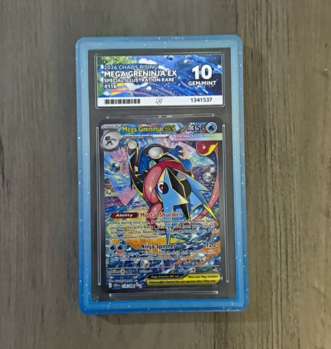 Mega Greninja ex 116/086 ACE graded card