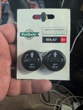 Petsafe RFA-67D-11 RFA-67 6 Volt Battery Module 2 Pack