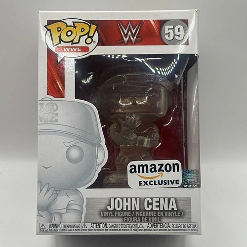 Funko Pop! Vinyl: WWE - John Cena (Invisible) - Amazon (Exclusive) #59 protector