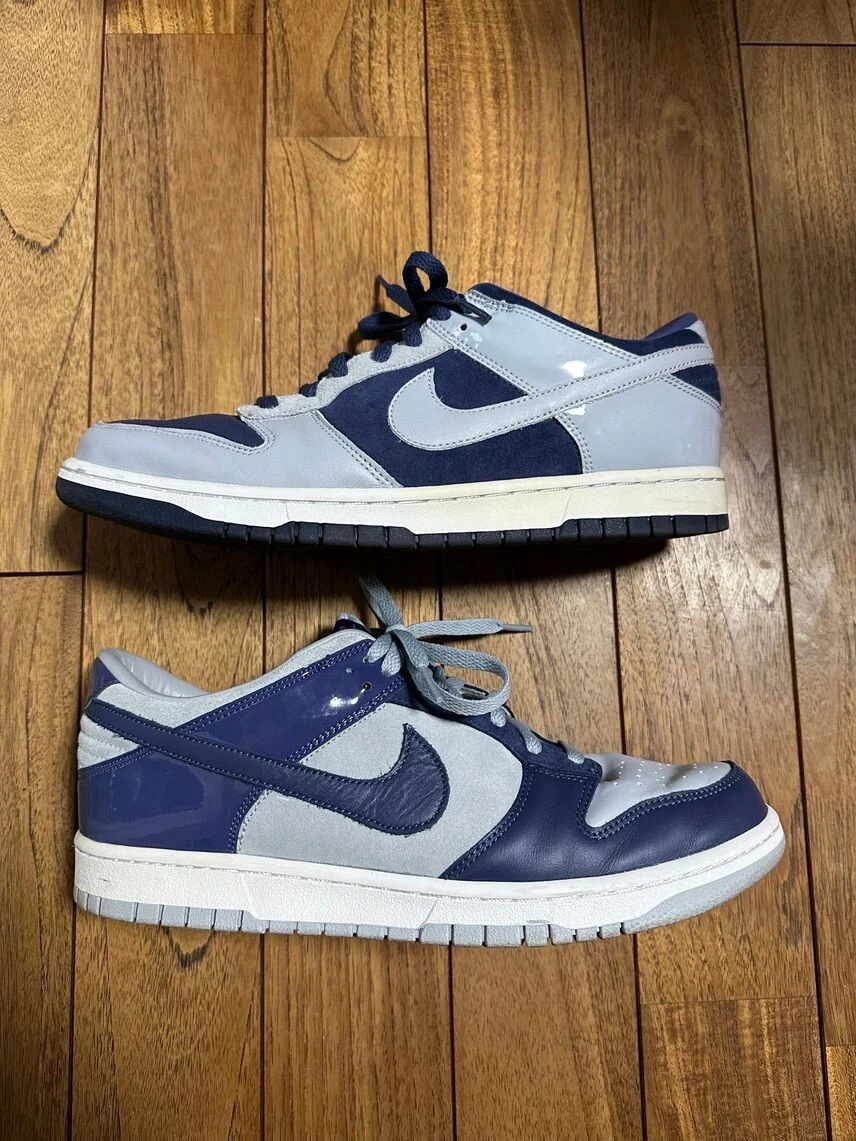 US11 Nike Atmos Dunk Low Co.Jp Mismatched Aa4414 401 Mismatch Navy