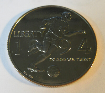 1994年アメリカ合衆国ハーフドル　銅 1994 World Cup Commemorative UNC Half Dollar (#78ah) | eBay