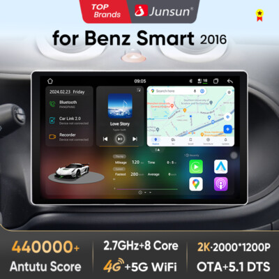 8+256GB 11.5'' Für Mercedes Benz Smart Forfour Fortwo 453 Autoradio Carplay NAVI