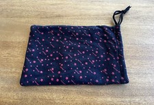 Ski Snow Goggles Fabric Cover Case For Proper Storage New 9.5x6.5