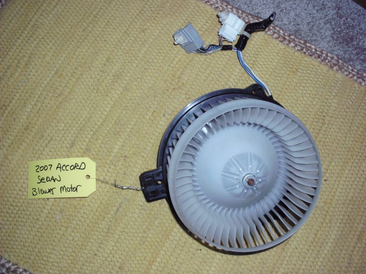 2007 HONDA ACCORD OEM-Blower Motor 79310SDCA01 WITH PIG TAIL PLUG