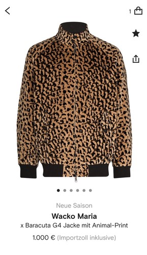 Baracuta X Wacko Maria G9 Animalier - Bild 15 von 19