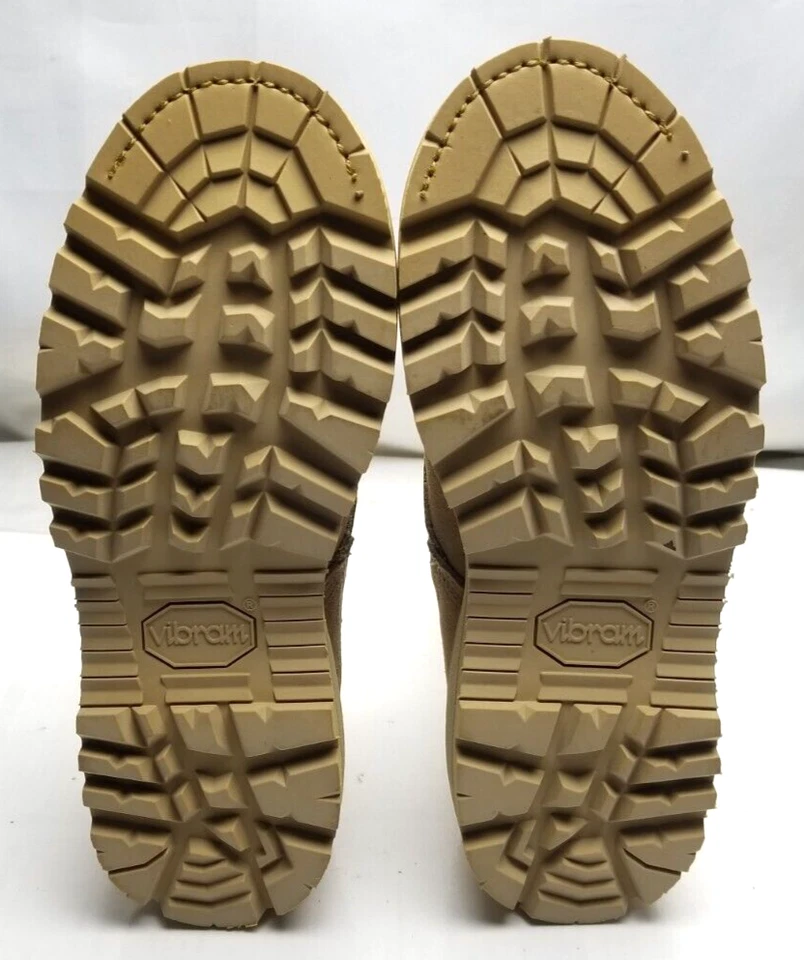 US Military THOROGOOD Hot Weather Steel Toe Boots Desert Tan Size 3R,3.5R & 4R - Image 3 of 4