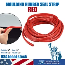 20ft U Shape Edge Seal Strip with Embedded Rubber Strip Seal Protector For Car