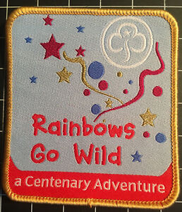 Night Under The Stars Badge Patch Guides Brownies Rainbows Sew On Camp Blanket 