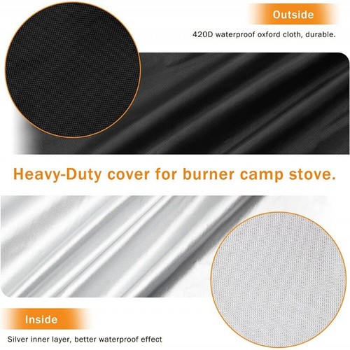 Patio Cover Replacement for Burners Stove Outdoor Gas Stove Cover Dust cover - Picture 7 of 7