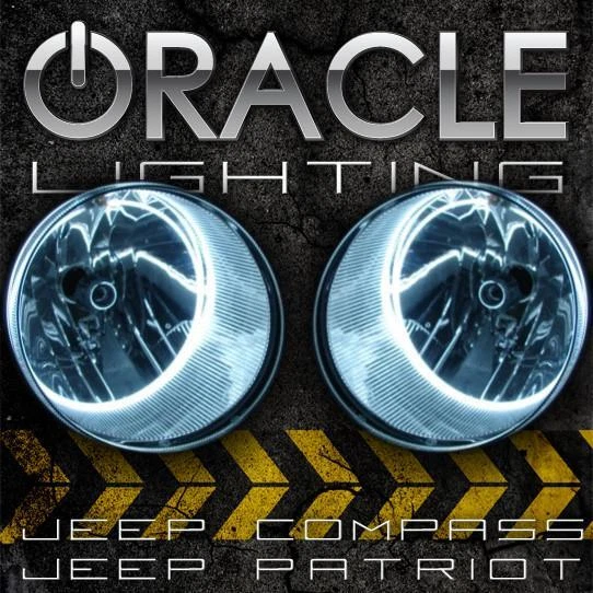 Oracle Lighting 2007-2010 подходит для Jeep Compass комплект светодиодных фар Halo 2687-335 - Изображение 4 из 4