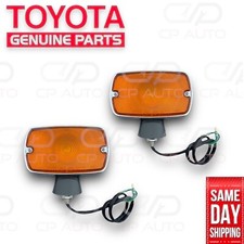 70 - 74 Toyota Land Cruiser Fj40 Front Right Left Turn Signal Light Lamp Oem New