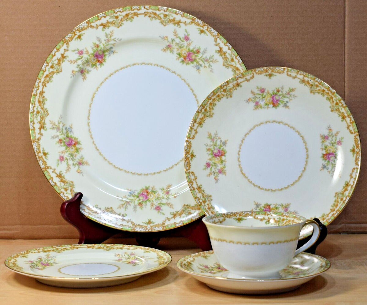 Noritake 5 Piece Place Setting Nanarosa 682 | eBay