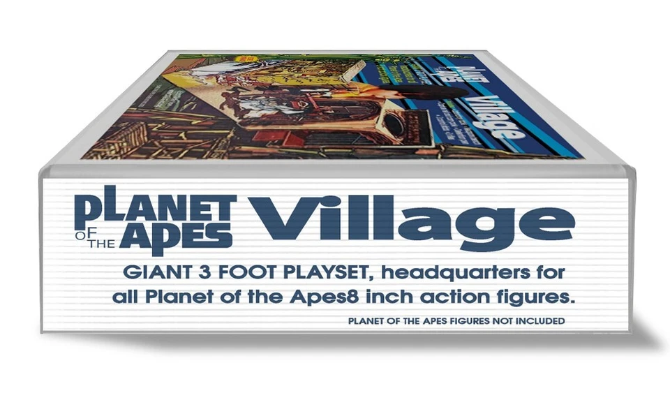 Mego Planet of the Apes Village Juego Caja Foto 3 de 4