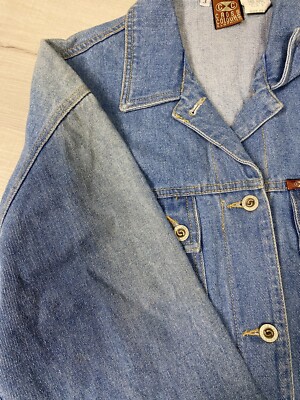 Vtg 90s Cross Colours Jacket 3 NOS hip hop kani rap Denim Chore