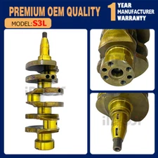 Crankshaft For Mitsubishi S3L S3L2 (S3L crankshaft not compatible with S3L2 )