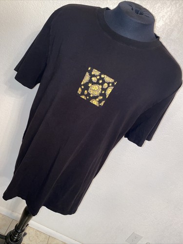 Ethika Lion Crown Classic Fit T-Shirt XL Black Short Sleeve Crew Neck King Royal - Picture 12 of 12