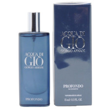 GIORGIO ARMANI ACQUA DI GIO PROFONDO EDP 15ml .5fl oz COLOGNE NEW IN BOX SEALED