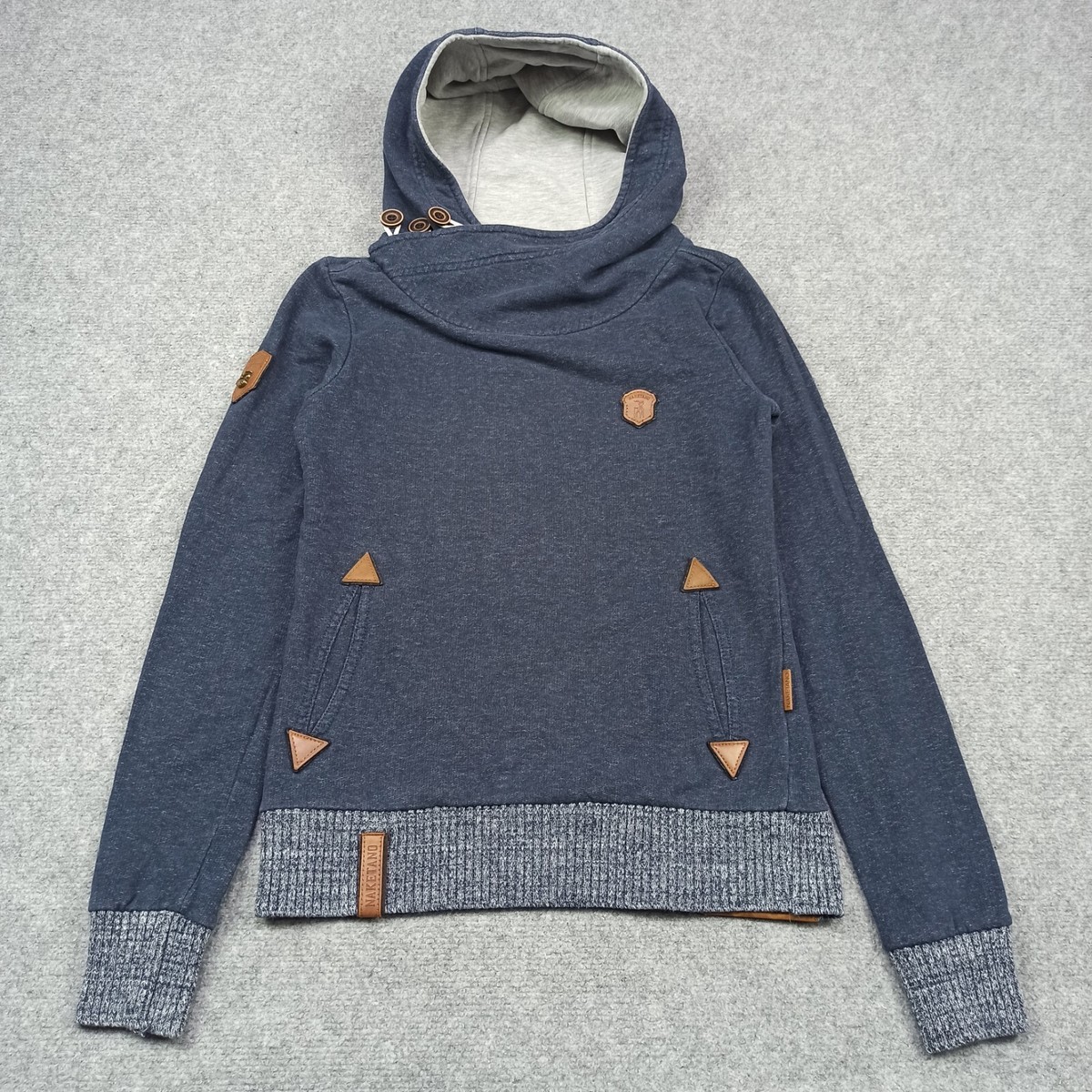 Sweatjacke Damen Naketano Sweatjacke Blau Naketano Damen Naketano