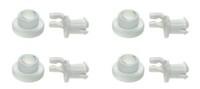 4X Korbrolle Rolle SpüLmaschine Oberkorbersatz FüR Siemens Bosch Neff 424717