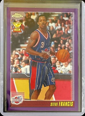 Steve Francis - 2000-01 Topps Chrome - All-Team Rookie #28