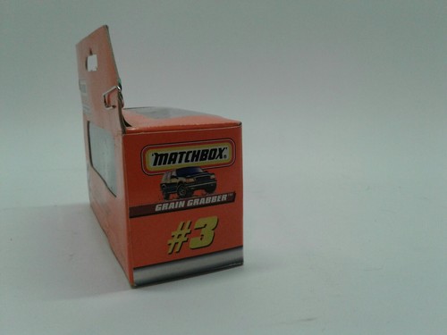 MATCHBOX MATTEL WHEELS WINDOW BOX #3 GRAIN GRABBER NEW - Picture 3 of 4