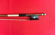 W. E. DORFLER Pernambuco Violin Bow Silver Mount 4/4 Size