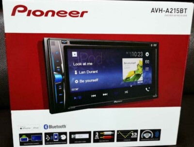Pioneer AVH-A215BT Bluetooth CD DVD Player iPhone Android AM FM