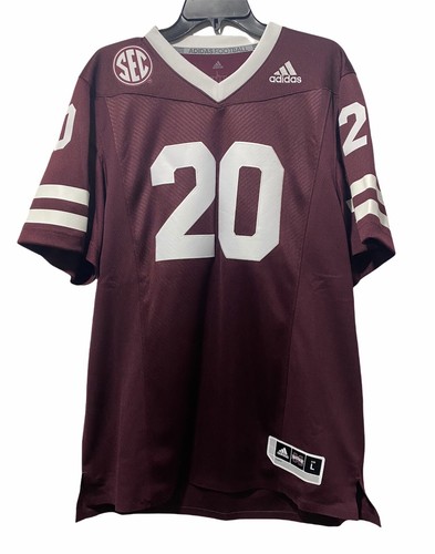 Adidas Mississippi State Bulldogs #20 alternatives Fußballtrikot FT1562 Large - Bild 1 von 4