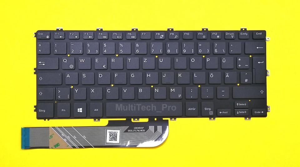 DE Tastatur Dell Inspiron 14-5480 5481 5482 5485 5488 5491 Series DP/N: 0Y616T