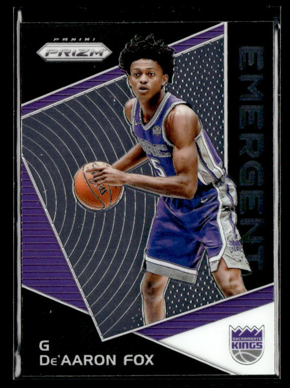 2017 Panini Prizm #EM-DEA De'Aaron Fox EX