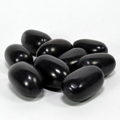 Black Onyx Cabochon Pebble Polished Natural Crystal Mineral Stone Cab - Peru - Picture 3 of 8