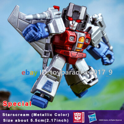 Blokees Transformers G1 Action Figure Model Kit Starscream (Metallic Color)