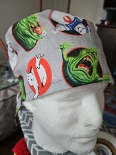 GHOSTBUSTERS HANDMADE SURGICAL SCRUB CAPS