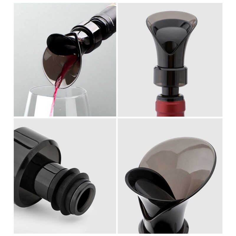 Diffuser Spout Wine Bottle Wine Aerators Wine Stoppers Portable eBay