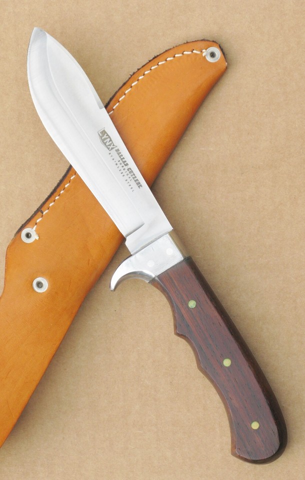 vintage Lynx Dallas Cutlery skinning hunting knife & sheath eBay