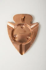 Copper Truckee California Ashtray (B6B) Arrowhead (JSF6) End of the Trail